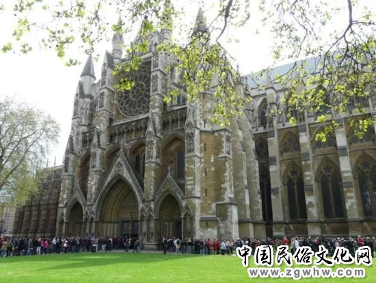威斯敏斯特大教堂 策划:英国皇室大婚风俗考无规矩不成皇室